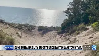 Dune sustainability efforts underway in Laketown Twp.