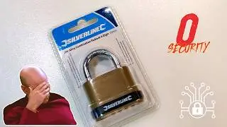 Avoid this kind of combination padlocks 🚫 Silverline bypassed