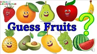 Guess the fruit quiz I Fruit guessing game I Fruits quiz in English  #quiz #fruitquiz