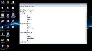 Multilevel inheritance c++ program