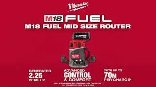 Milwaukee M18 FUEL Mid-Size Router