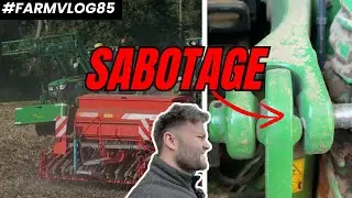 Sabotage an meinen Traktoren?! Der Raps ist im Boden! FARMVLOG #85