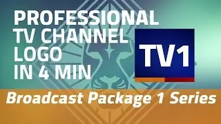Professional TV Logo in 4 min [Broadcast Package 1 Series]