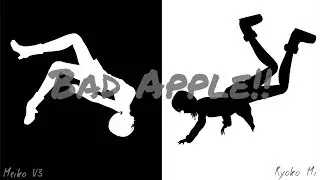 【MEIKO V3 & Ryoko Mi】Bad Apple!! 【Vocaloid・UTAUカバー 】