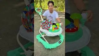 Tiny baby walker set unboxing & testing🔥
