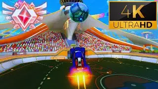 Rocket League Grand Champ 3 Ranked 2v2 Gameplay (TOP 1%)