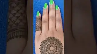 #mehndidesigns #viral #stylishmehndi #mandala #trending #trend #shorts #shortvideo #henna #hennaart