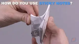How Do You Use Sticky Notes?