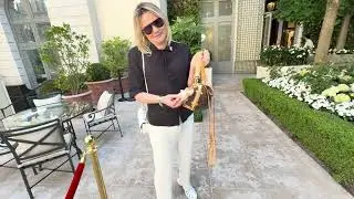 The most luxurious hotel in Paris. We came for the pink.