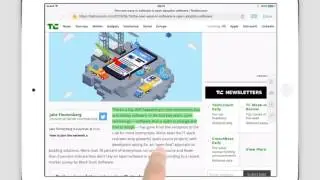 Tutorial: Highlight Web Pages via the Built-in Browser | Markup iPad