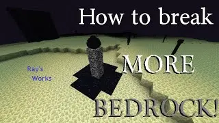 How to Break MORE BEDROCK in survival! | Minecraft