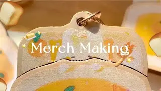 how to make notebook + keychain and stickers on VOGRACE ᐢ..ᐢ🍘 pt2/2 | how + review || ˎˊ˗