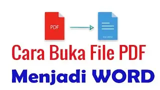 Cara Buka File pdf Menjadi Word