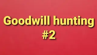 Goodwill hunting #2  sticking your nose where it don't belong