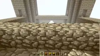 Minecraft On A Rainy Day [Castle Speed Build]