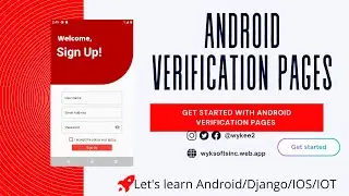 Getting started with Android SignUp / SignIn / Forget Password Screen Tutorial for begginers 2021💻