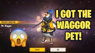 Got Waggor Pet Shop In Free Fire | Best Pet In Free Fire To Use || Garena Free Fire