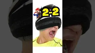 😱 Ojos Vendados - Mario Bros (2-2) #shorts #mariobros #shortsclip #gameplay