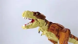 Tyrannosaurus Rex Dinosaurier Figur - 1606 Klemmbausteine