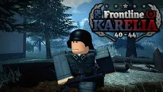 Frontline: Karelia 40 - 44 Gameplay - (Roblox)