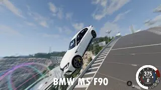 M5 F90 vs AMG GT 63S | Jump Arena