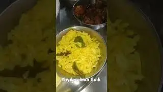 Hyderabadi Thali#southindiant