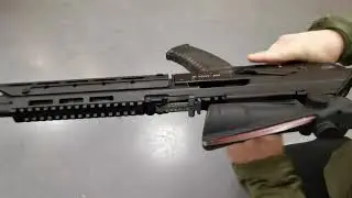 SAG MK3 chassis non reciprocating charging handle demo