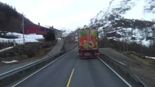 Vestlandsk hovedvei - rv13 - e134 - Låtefoss - Haukeli
