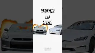 R35 GTR VS Tesla