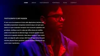 Creative portfolio website with Animation using HTML & CSS -2