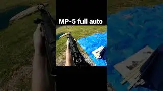 MP-5 full auto shooting #shorts #weapons #mp5 #smg #gun #shooting