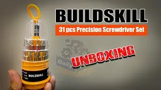Buildskill 31 pcs Precision Screwdriver Set || Screwdriver Unboxing