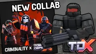 Criminality X Tower Defense X Collab | Roblox Tower Defense X