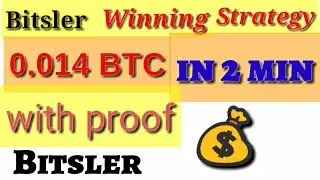 Bitsler | Bitsler i win 0.014 btc in 2 min  | Bitsler low amount trick | Bitsler low risk strategy