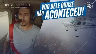 Levei meu afilhado para voar PELA 1ª VEZ (e tivemos que mudar os planos!)