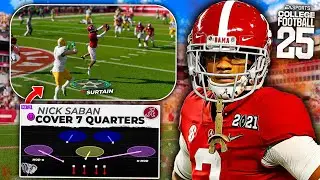 Run MOST Advanced LOCKDOWN Defense In College Football 25 (Cover 4 Quarters Breakdown)