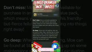 Castle Trio Brawler!!!! Leaked Brawler MOE Info!!! #gaming #brawlstars #new #brawltalk