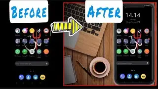 Cara bikin Frame HP pada REKAM LAYAR /SCREEN RECORDING HP I Cover Background HP