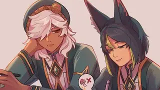 For Kaebedo Shippers P1 | Genshin Impact Comic Dub