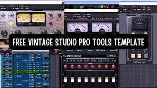 HOW TO GET A ANALOG SOUND WITH WAVES PLUGINS/PRO TOOLS TEMPLATE 