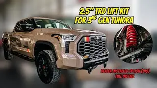 TRD Lift Kit Is Back as a DIO | 2026 Tundra Full Install Video