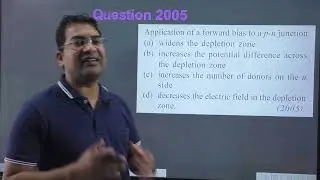 Application of a forward bias to a p-n junction ||  pn junction neet  ||  pn junction numericals