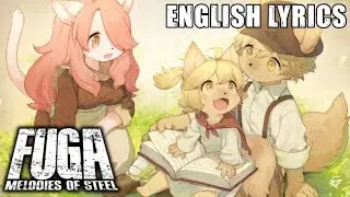 Fuga: Melodies of Steel OST || LieN - 轍に咲く花  (Flower on the Trails) - English Lyrics