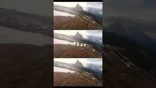 how to add custom 3D text in drone Video 