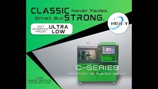 A classic, low-cost test bench with the latest testing system.