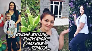 ПЕРВАЯ ХОСТА🌱 В САДУ. ТЕРАССА ГОТОВА. СНИМАЮ СТРОПЫ...ЖУТЬ😰 .. ДОМАШНИЙ МАКИЯЖ🥰