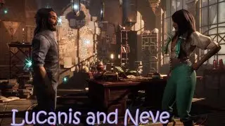 Dragon Age: The Veilguard - Lucanis and Neve, together [Antivan Crow-Elf]