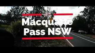 Motorcycle Ride to Macquarie Pass on Honda VFR800