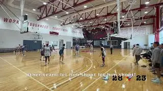 let him shoot!
