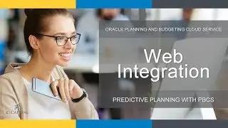 Oracle PBCS Predictive Planning Web Integration [Predicting The Future With PBCS]